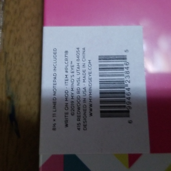 NEW My Mind's Eye Refillable Clipboard Folio - Picture 3 of 3